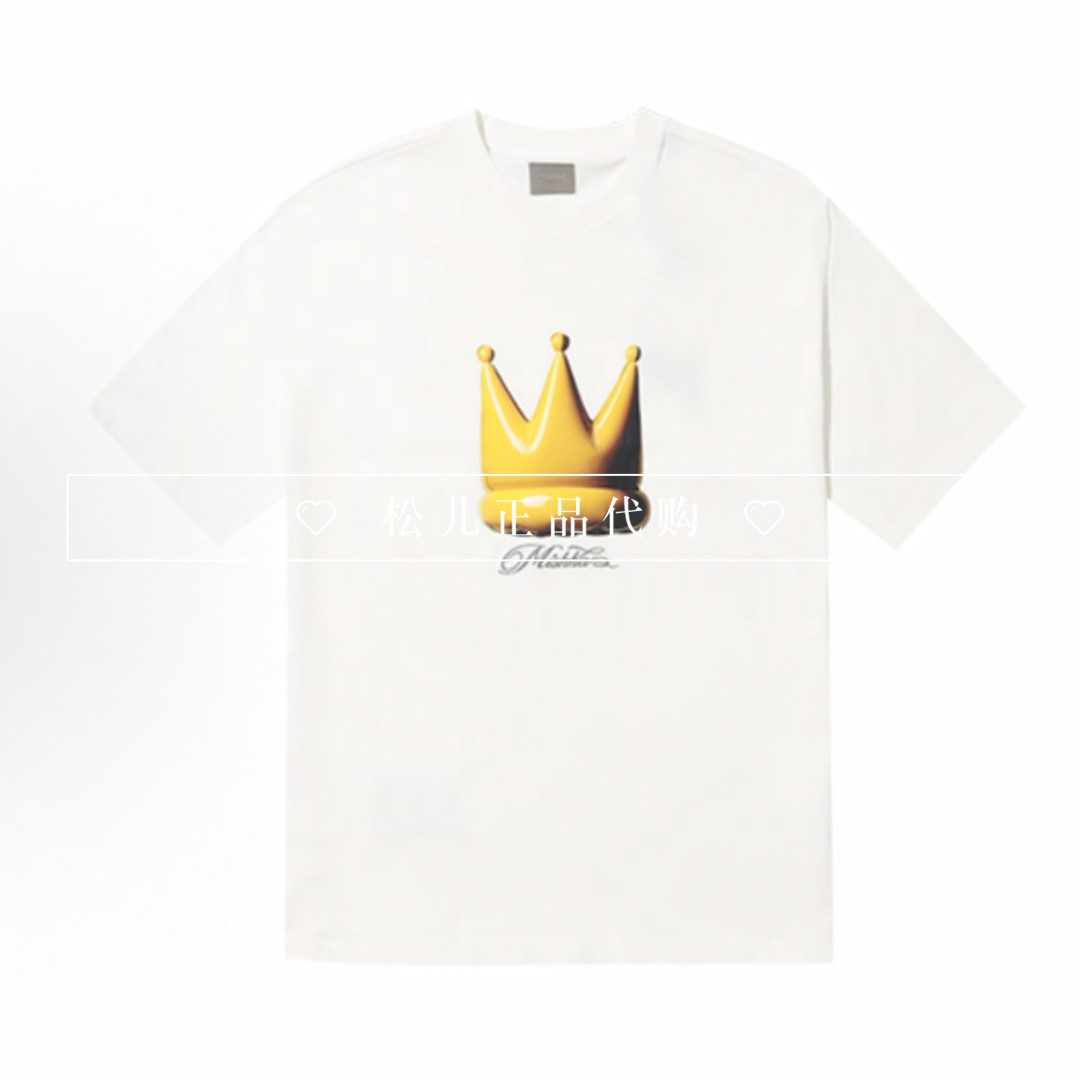 Mishkanyc潮牌大眼球皇冠T恤