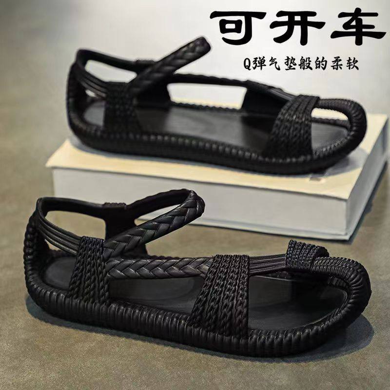 沙滩鞋夏季外穿开车大码凉鞋男