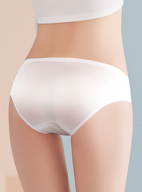女生薄款夏季冰丝女士无痕内裤女纯棉裆抑菌三角性感低腰透气短裤