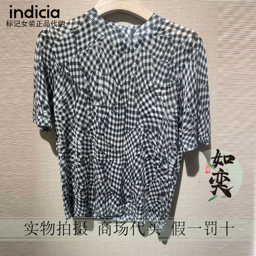 标记indicia正品国内代购专柜26秋印花针织衫F2C6SY325F-639