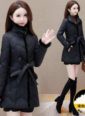 时尚洋气女士短款羽绒服2026冬季新款加厚保暖白鸭绒小个子外套女