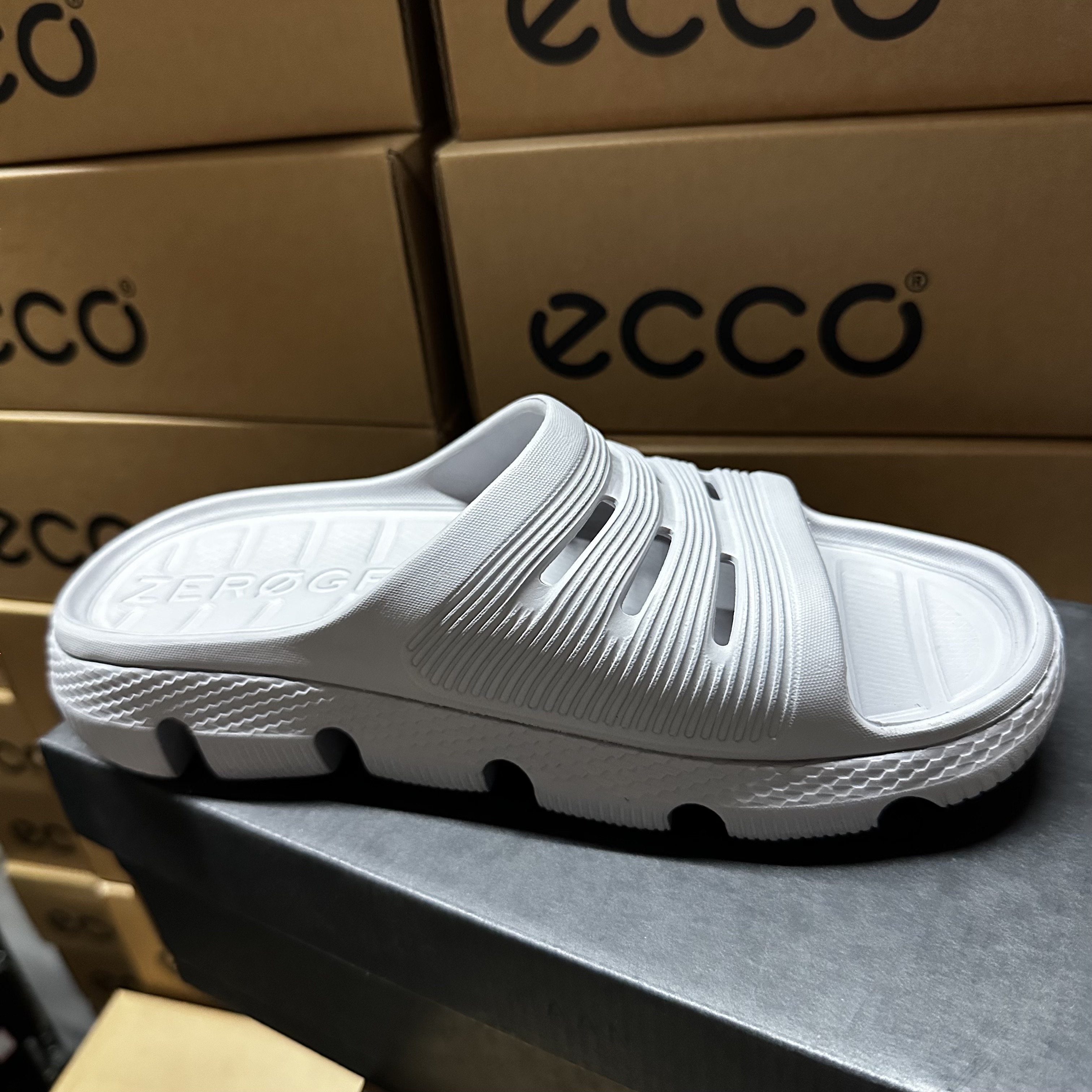 【加杭奥莱】可家男女同款足弓支撑舒适减震耐磨拖鞋C35063YD08-5