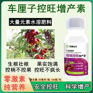 大樱桃控旺药 果树授粉坐果精保花保果药防落果 车厘子树专用肥料