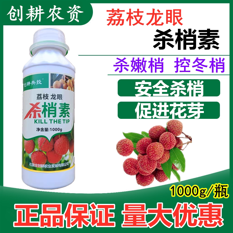 荔枝龙眼专用控梢促花素杀梢素果树杀东梢短花丰产素增产药膨大剂