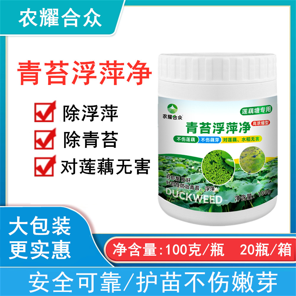藕田浮萍青苔净除苔灵莲藕专用