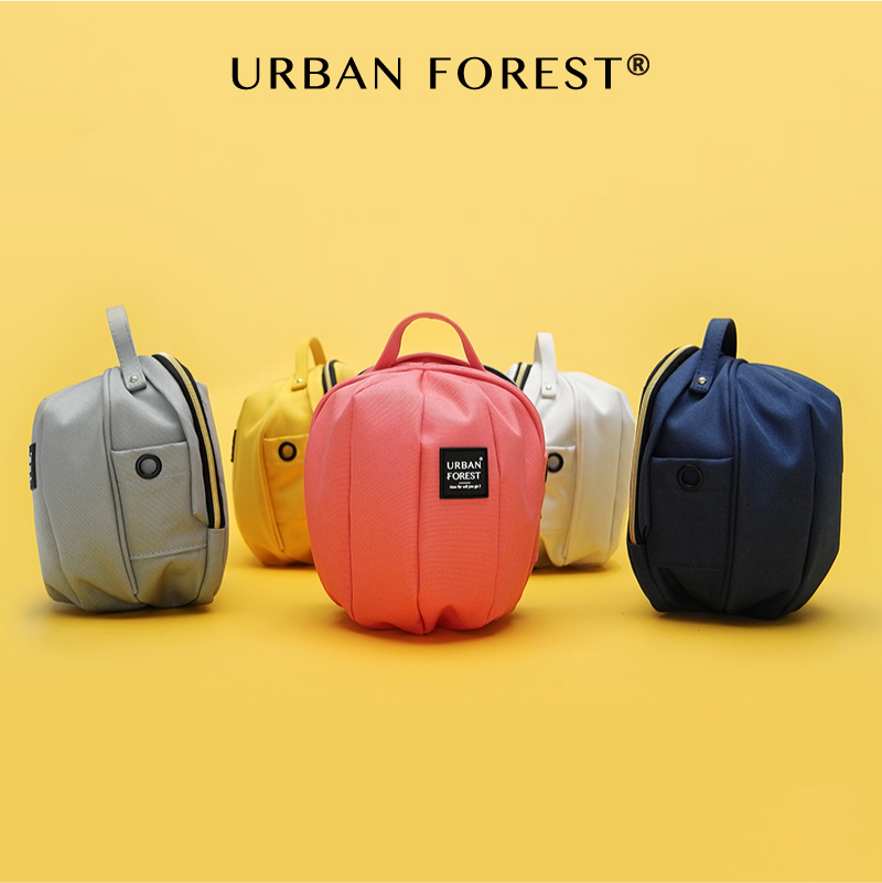 urban forest迷你斜挎包潮牌单肩背包儿童可爱小包女帆布手机包