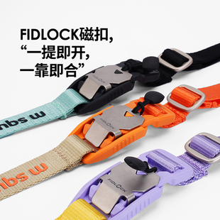 msquare相机背带fidlock磁吸快拆户外可调节包包肩带单肩斜挎挂绳