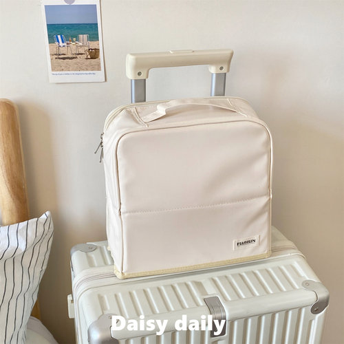 升级版!可立式化妆包女大容量便携式挂行李箱旅行手提分区收纳包