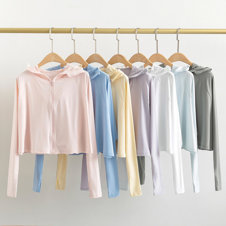 lulu瑜伽服外套女宽松防晒罩衫速干跑步健身连帽长袖运动上衣薄款|ruв категории спортивный костюм/досуг одежды, спортивный пиджак/пальто - от Buy2taobao.com для оказания профессиональной услуги покупки агента Taobao