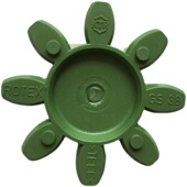 75绿色梅花缓冲垫弹性体 ROTEX GS9