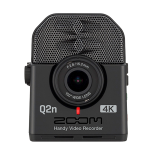 ZOOM Q2N 4K音视频一体机摄录机高清摄像录音VLOG广角Q2N