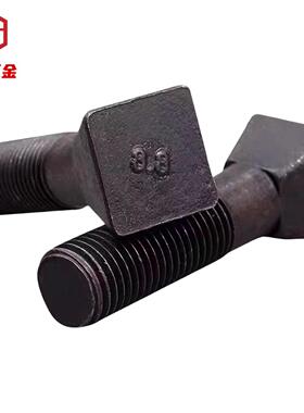 祥业衬板高强度衬板螺栓球磨机四方8.8头斗型螺栓螺丝破碎机护板