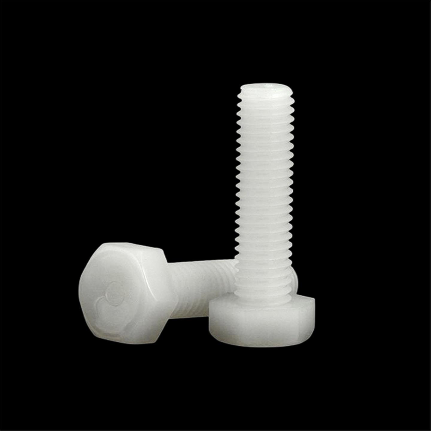 祥业M5M6M8M10M12M14M16PA66-塑料绝缘螺丝螺栓外六角M30尼龙螺钉