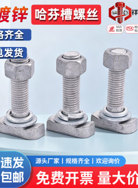 哈芬槽用螺栓M12M16M20