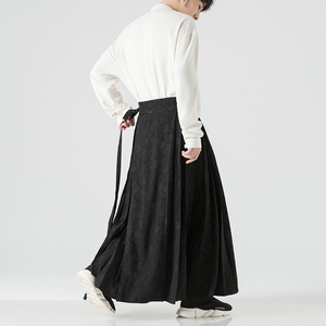 2026春新款 马面裙 男女同款 汉服新中式  风裙 A112*P78图片
