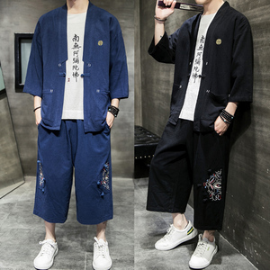 新夏2026大码风 刺绣款 开衫套装 汉服套装A730*p100图片