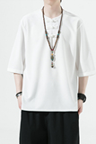 跑量有货风夏2026盘扣汉服短袖男T恤A9006-p48，男装T恤，钱塘7008(原4008)