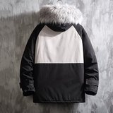 DJ297*日系加厚2020冬装连帽工装大码百搭棉衣棉服外套P105，男装棉衣，钱塘7008(原4008)