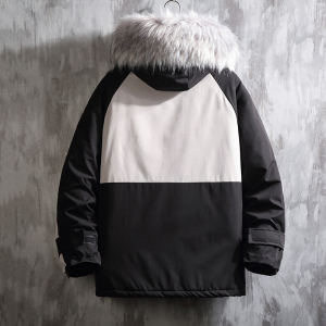 DJ297*日系加厚2020冬装 连帽工装大码百搭 棉衣棉服外套P105图片