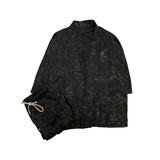 A2023*大码新品2021主推夏款龙提花中国风T恤套装P75，男装休闲套装，钱塘7008(原4008)