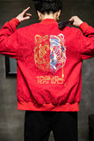 A1015爆款中国风2021秋冬提花大刺绣夹克外套p120，男装夹克，钱塘7008(原4008)
