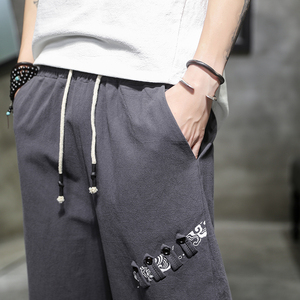 风2023 夏款 印花  男七分裤A1066-P35图片