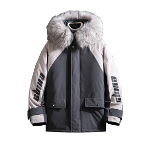 DJ297*日系加厚2020冬装 连帽工装大码百搭 棉衣棉服外套P105图片