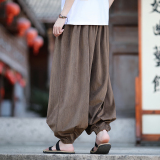 百搭2026春A615新风宽松版哈伦灯笼裤子p68，男装休闲裤，钱塘7008(原4008)