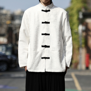 2025秋冬 新中式  黑白色 婚礼唐装汉服夹克外套A655-P105图片
