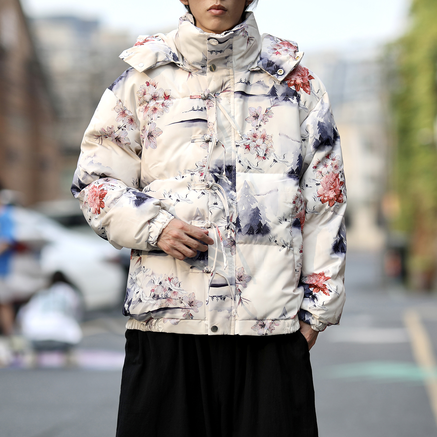P100特价2025现货男女可脱卸帽羽绒棉袄棉衣外套A336，男装棉衣，钱塘7008(原4008)