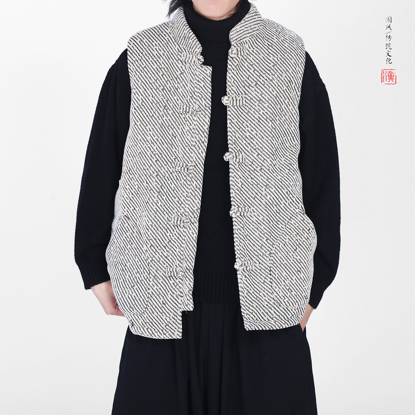 冬2025雪尼尔唐装马甲棉衣加厚羽绒马甲棉衣外套A527-P108,男装棉衣,钱塘7008(原4008)