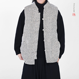 冬2025雪尼尔唐装马甲棉衣加厚羽绒马甲棉衣外套A527-P108，男装棉衣，钱塘7008(原4008)