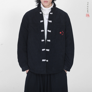 现货！冬2025灯芯绒加厚  盘扣棉衣棉服外套A7103*P100图片