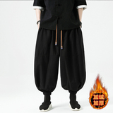 加绒2025秋冬A896黑暗风风宽松版哈伦棉麻灯笼裤子p80加绒，男装卫衣，钱塘7008(原4008)
