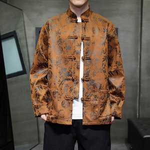 麂皮绒2026春新品新中式婚礼唐装汉服夹克外套A652-P110