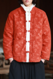 冬2025灯芯绒新中式唐装棉衣加厚汉服棉袄外套A228-P140，男装棉衣，钱塘7008(原4008)