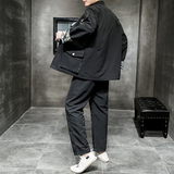 风立体口袋2026春款盘扣汉服套装特价A706-P70，男装休闲套装，钱塘7008(原4008)