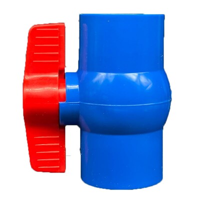 PV 2C蓝色球阀 阀门 开关 螺口 给水管0 25 32 40 50 63 75 90110