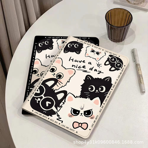 适用ipadari ipdmimi por129适用iPad9保护套9.7英寸苹果10代翻盖Pro13迷你6/7笔槽Air6/5/4壳