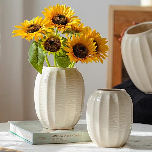 简约陶瓷花瓶摆件客厅插花水培