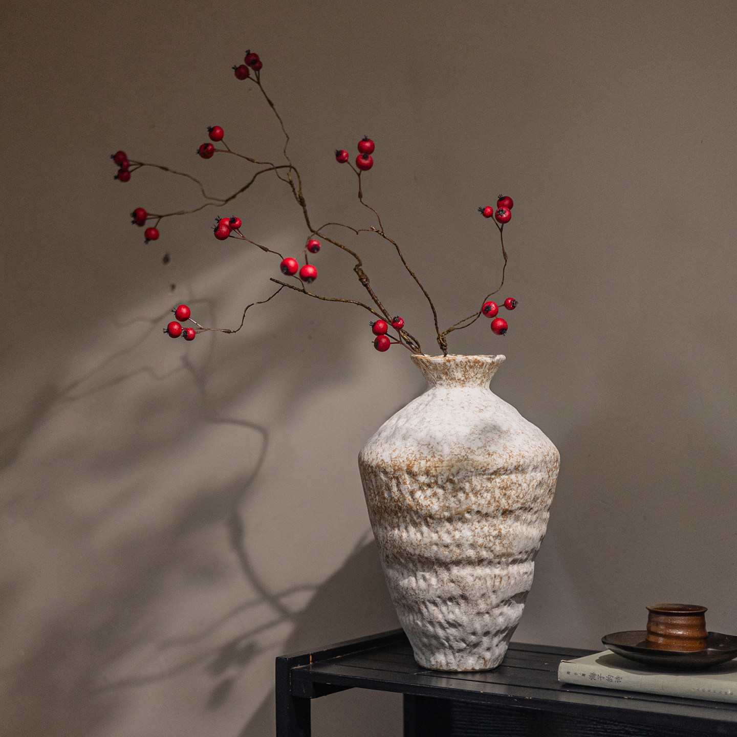仿古陶瓷花瓶中式禅意艺术花器