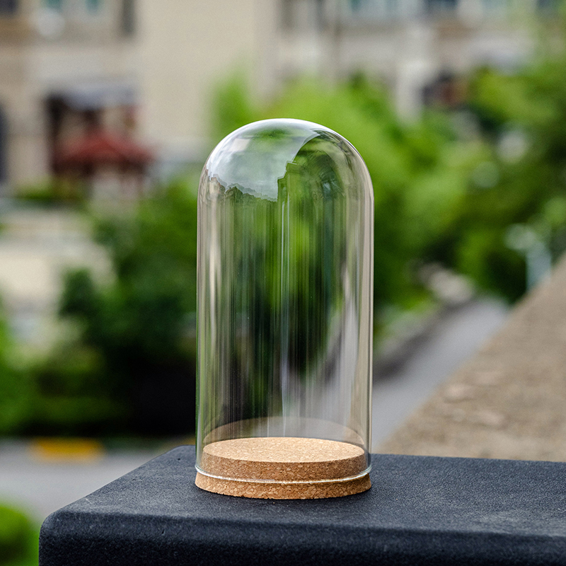透明玻璃罩子摆件标本防尘展示盒