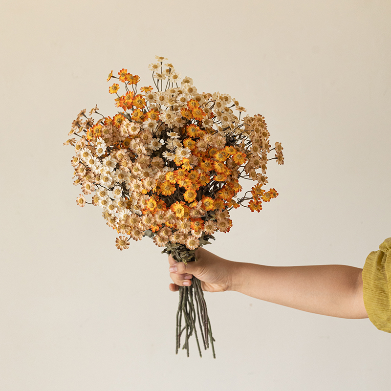 小雏菊仿真干花花束装饰花艺