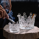 创意烟灰缸家用客厅高级感茶桌装 复古北欧简约烟灰缸 饰摆件美式