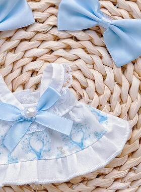 现货新款15cmlabubu娃衣着替坐坐派对拉布布高颜值套装娃衣