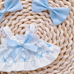 现货新款15cmlabubu娃衣着替坐坐派对拉布布高颜值套装娃衣