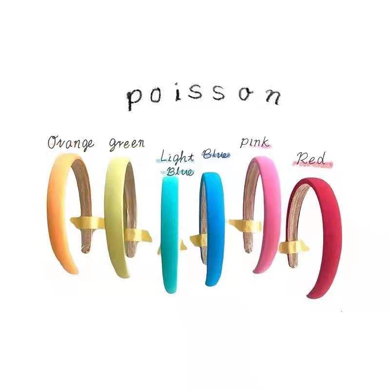 【国内现货】poisson糖果色发箍
