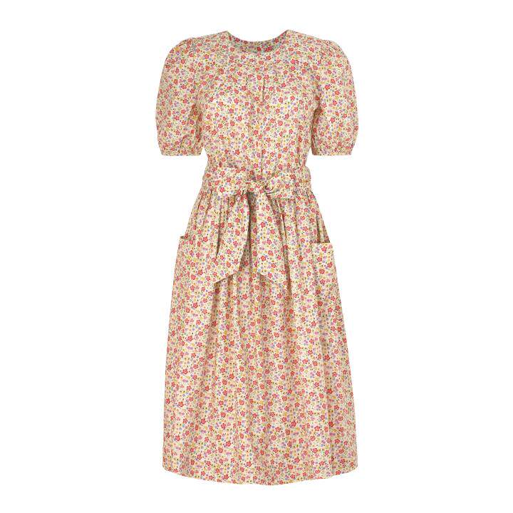 【国内现货】Cath Kidston 女士碎花短袖全棉连衣裙