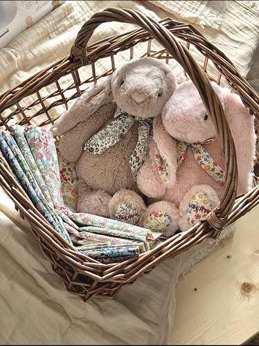 英国Jellycat Liberty联名邦尼兔31cm限定毛绒玩偶圣诞生日礼物