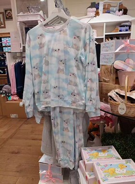 【国内现货】澳洲PeterAlexander 兔女士长袖家居服套装